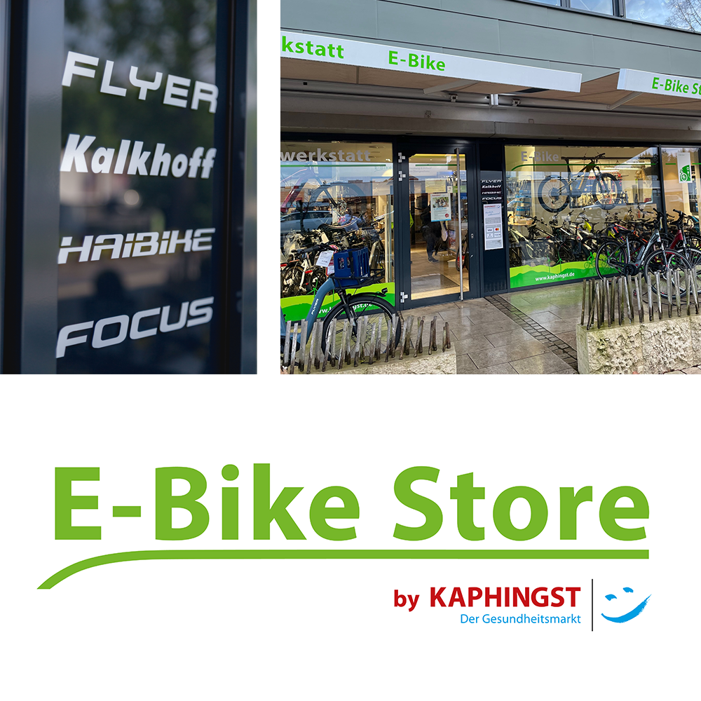 Besuchen Sie unseren E-Bike Store in Marburg/Wehrda.