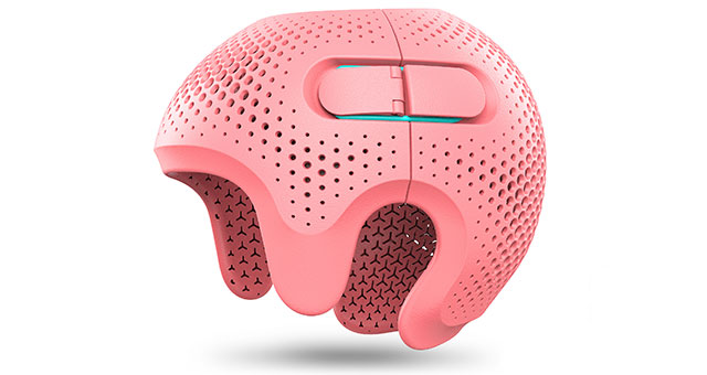 Produktbild von einem rosa Talee-Helm